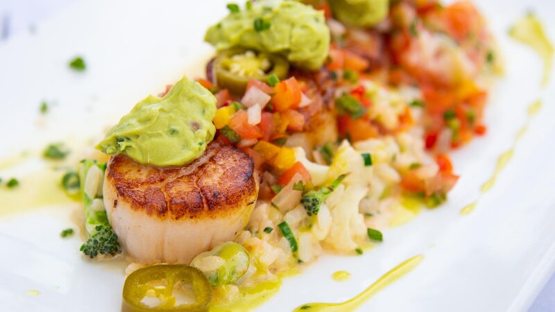 Scallops appetizer